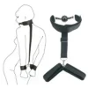 Adjustable Handcuff and Mouth Gag Couple Bondage Gear Sex Toys for Restraining and Play