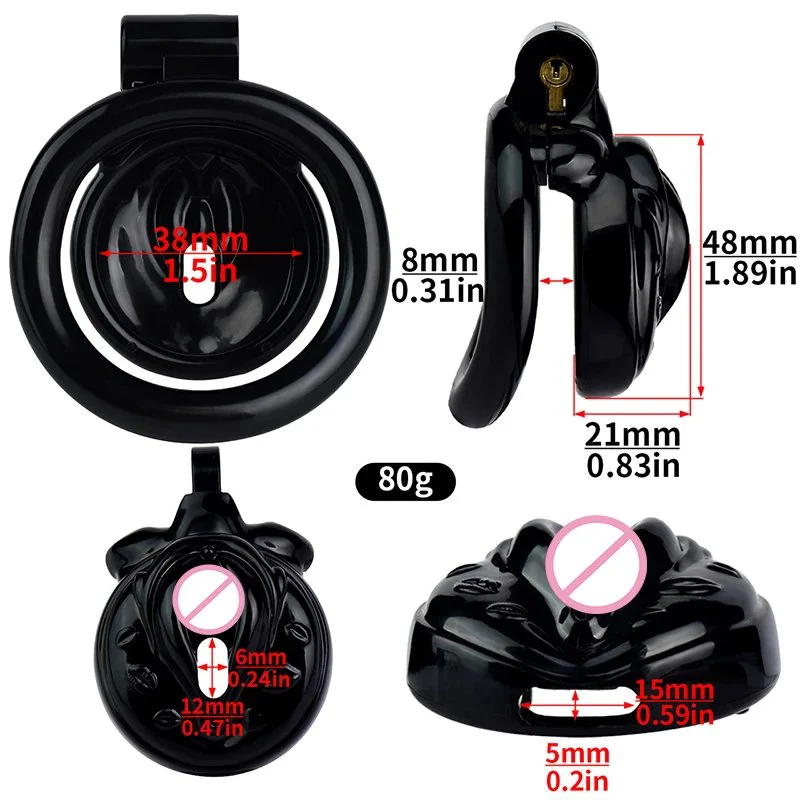 Sissy Boy Cock Cages Male Chastity Belt Device Flat Cage Sissy Binding pink Sissy Penis Cock Chastity Cages for Men