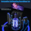 Super Automatic Telescopic Masturbators Male Masturbation Cup With Mobile Phone Holder Electric Pocket Sex Men Machine for Male