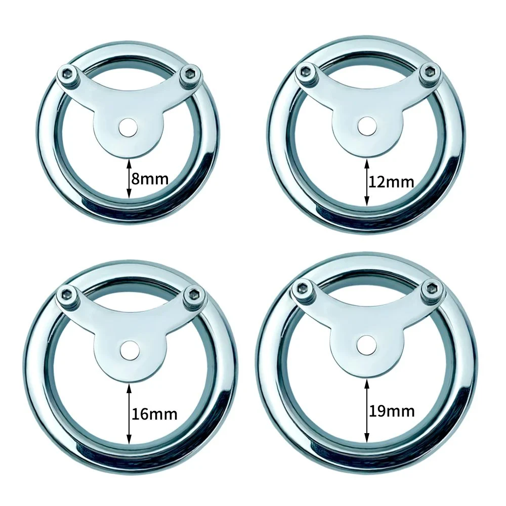 Stainless Steel Clip Sissy Male Metal Chastity Training Clip Lock Cage Brand Novelty Sissy Inverted Chastity Cage