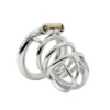 Newly Ring for Men Erection Lightweight Chastity Cage Body-Safe Penis Cage for Men with Ring
