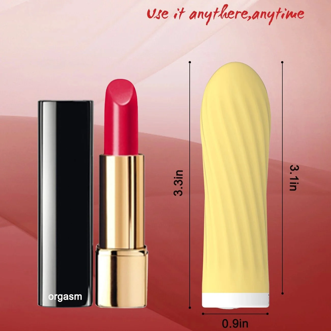 Rechargeable Quiet G Spot Multi Speed Vibrating Bullet Mini Powerful Bullet Vibrator Sex Toy