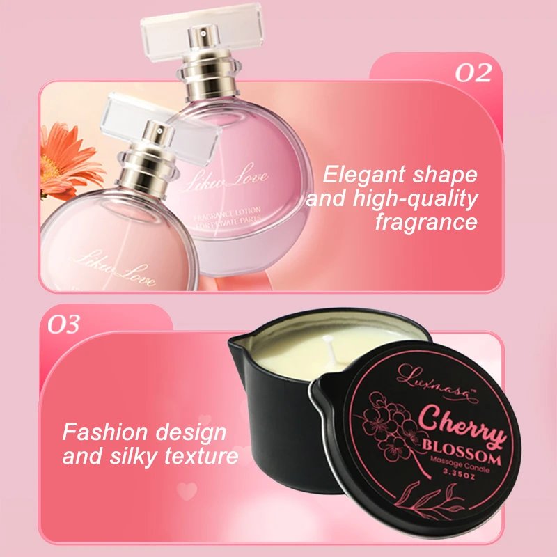 Adult Novelty Sexual Romantic Gifts Intimate Products Luxury Erotic Couple's Sex Toy Gift Sets