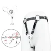 Piercing Cock Cage with Three Sizes Waist Belt Urinal Cock Cage for Men Gay Sissy