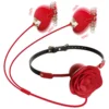10 Frequency Vibration Ball Gag Electric Sucker Vacuum Nipple Clamp for Women Breast Stimulator Flirting Adult Sex Toys