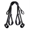 Bondage Erotic Adult Toys Adjustable Legs Straps Handcuffs Wrist to Thigh Restraints