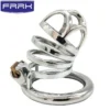 Stainless Steel Metal Male Chastity Lock Cb Adult Anti-derailment Anti-masturbation Chicken Coop Couple Flirting Supplie