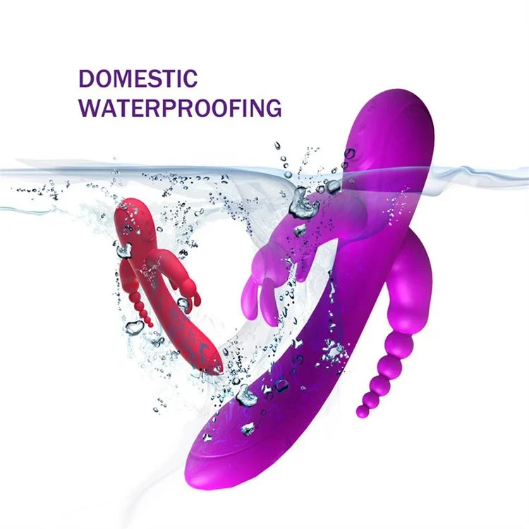 Sex Toys for Women 12 Vibe Rechargeable Clitoris Stimulator Triple Heads Rabbit Anal Beads Vibrator