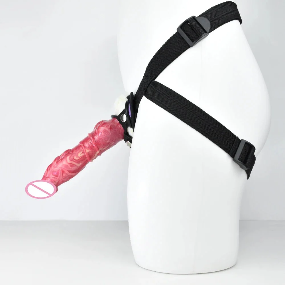 8.66 Inch Large Monster Dragon Selling Realistic Sex Toy Colorful Penis for Sex