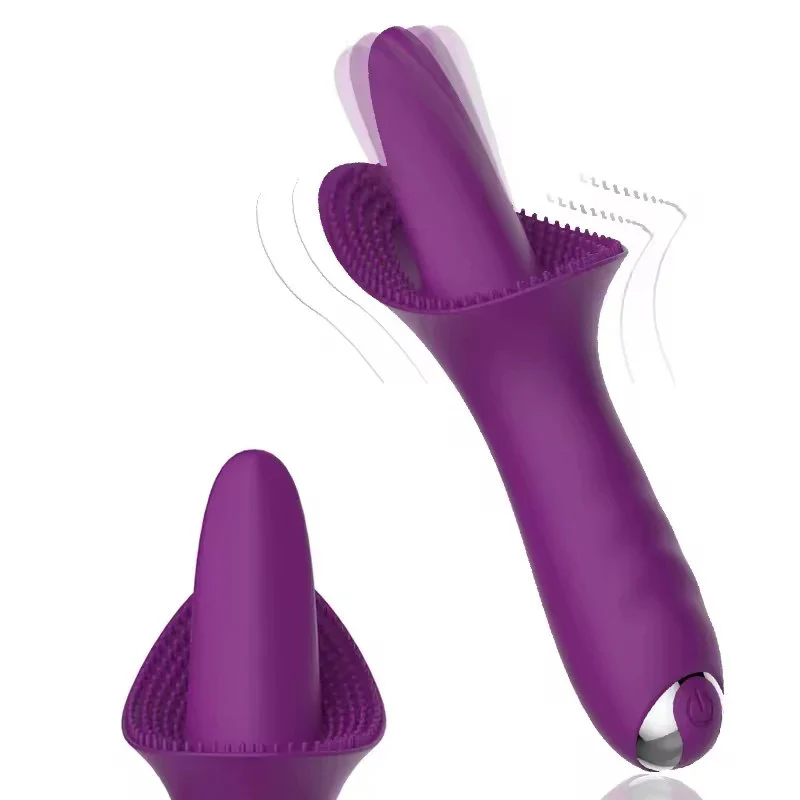 Body Massage Rechargeable G Spot Sexy Adults Electric Cordless Squirrel Sculpt Tongue Vibrator Nipple Sucker for Lesbian