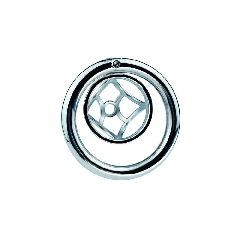 Raptor Stainless Steel Chastity Lock Male Screw Version Lightweight Birdcage Standard Hollow Chastity Lock Sex Cage
