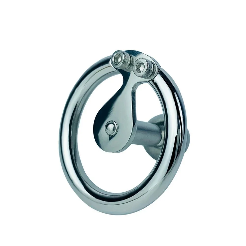 Penis Ring Metal Beads Weight Feeling Stainless Steel Chastity Cage Male BDSM Sex Toys Ring Chastity Device Sexual Toys