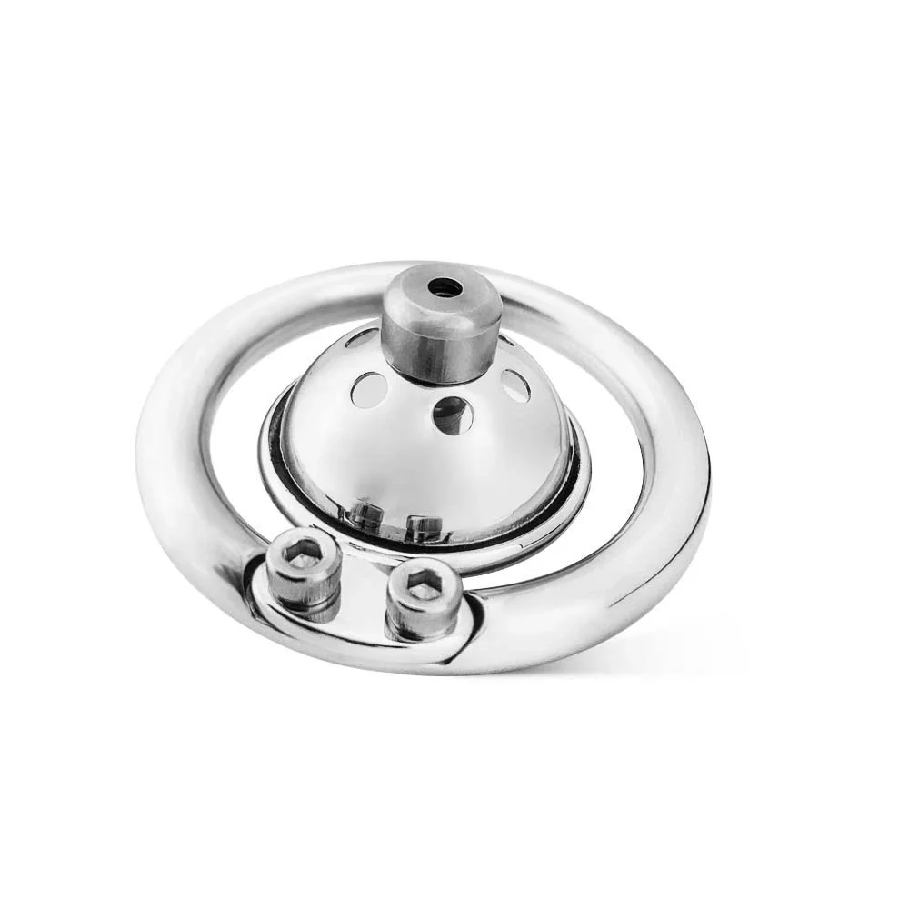 Total High 37mm Adult Male Chastity Lock Cock Cage Urethral Catheter Penis Ring Chastity Cage for Men
