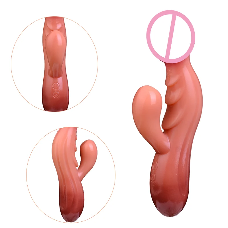 Realistic Vibrations Rechargeable Sex Toy Dildo Adult Toy Product Panty Vibrator Masturbator g Spot Vibrator for Women