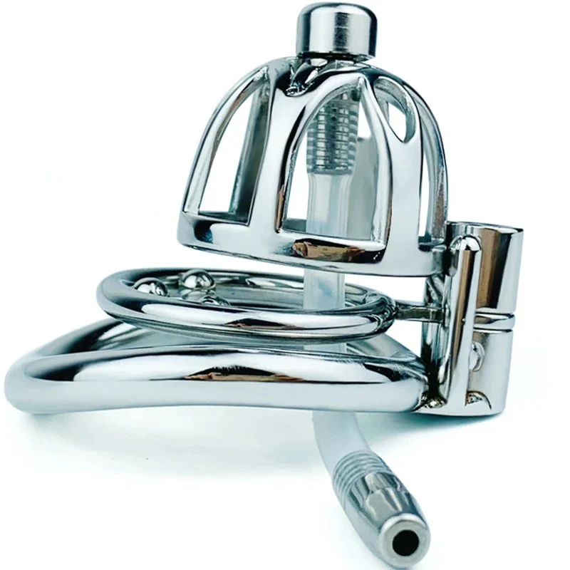 Super Small Male Chastity Device Adult Cock Cage Extreme Confinement Chastity Cage for Male Sex Toys Stainless Steel