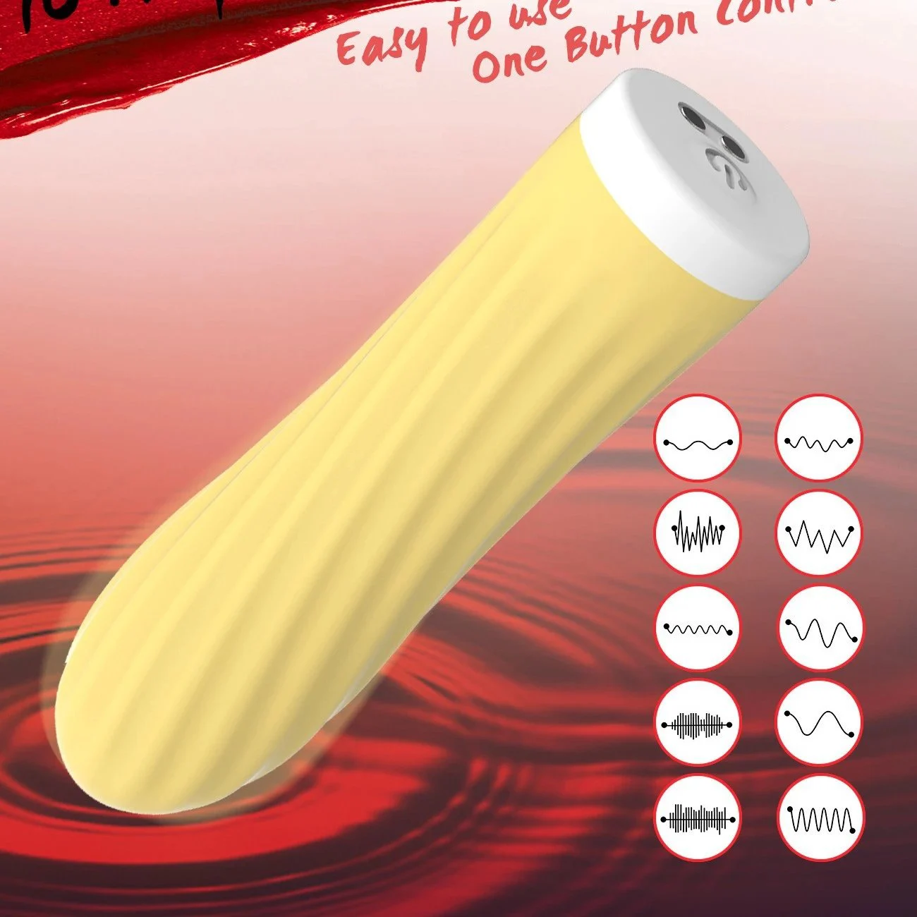 Rechargeable Quiet G Spot Multi Speed Vibrating Bullet Mini Powerful Bullet Vibrator Sex Toy