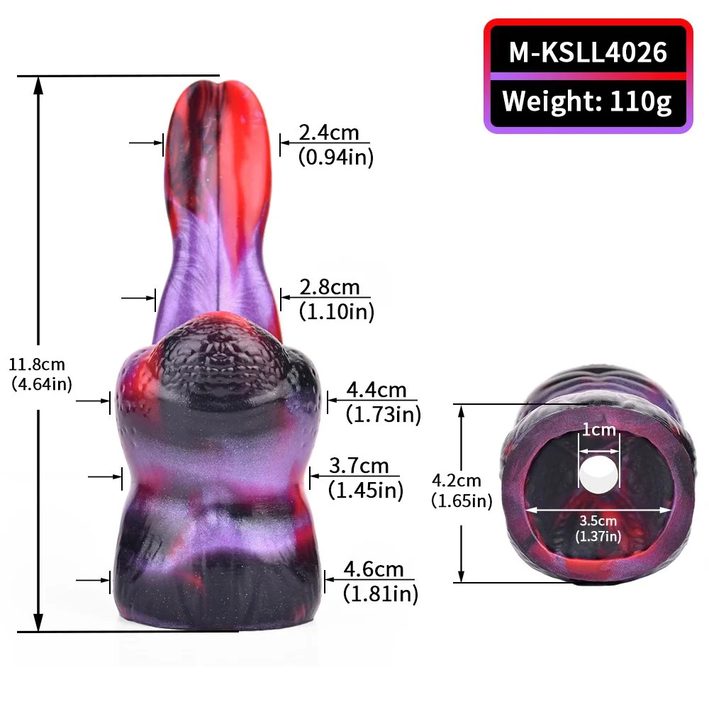 Adult Sex Toy Gag for Mouth Bondage for Master Play Silicone Material Props Dog Head Shape Three Color Matching Gags