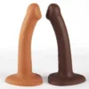 Bendable Female Masturbation Silicone Strap on Dildo Huge Realistic Sex Toys Without Balls Soft TPE & PVC Material