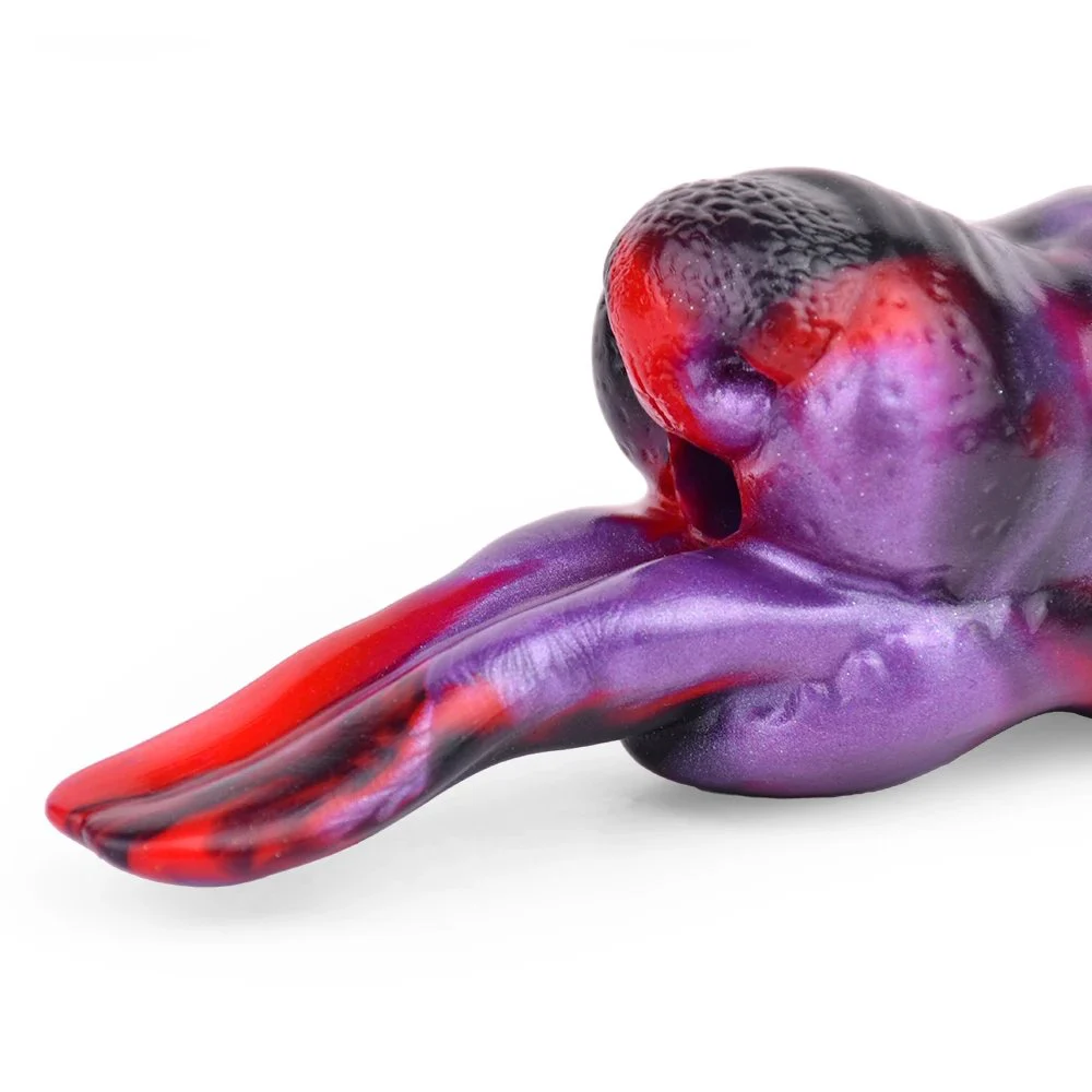 Adult Sex Toy Gag for Mouth Bondage for Master Play Silicone Material Props Dog Head Shape Three Color Matching Gags