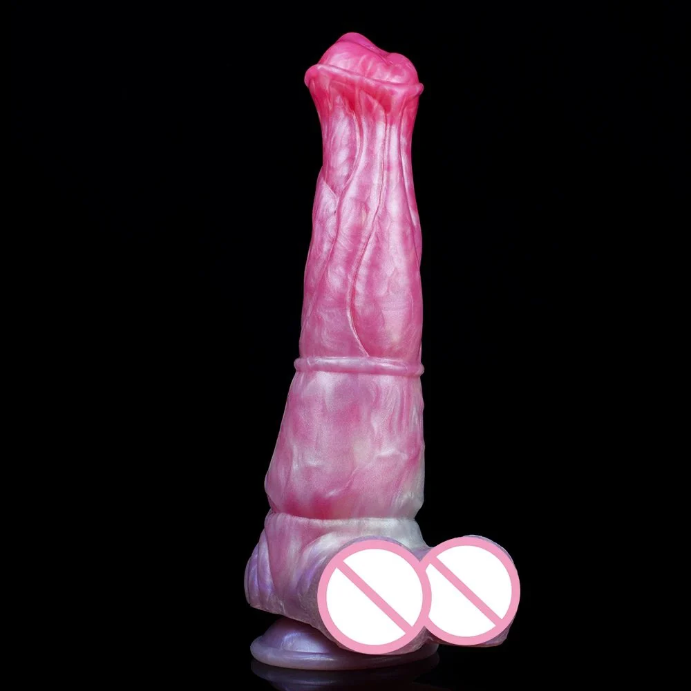 Animal Dildo Ancient Mythical Beast Erotic Design Silicone Peach Witch Large Anal Sex Toys Female Masturbator
