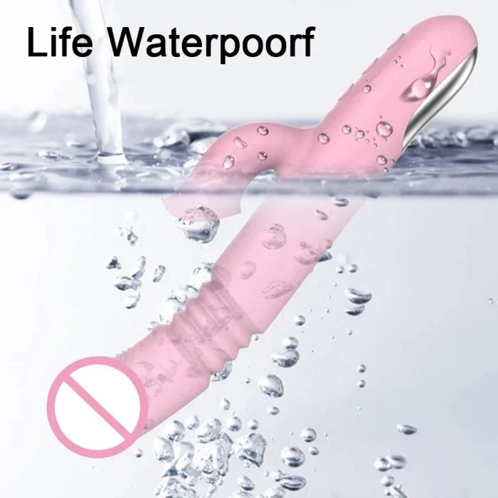 USB 7 Frequency Dual Motor Rabbit Vibrator Rose Sex Toys for Women G-Spot Clitoris Stimulation Dildo Vibrator Intense Vibrations