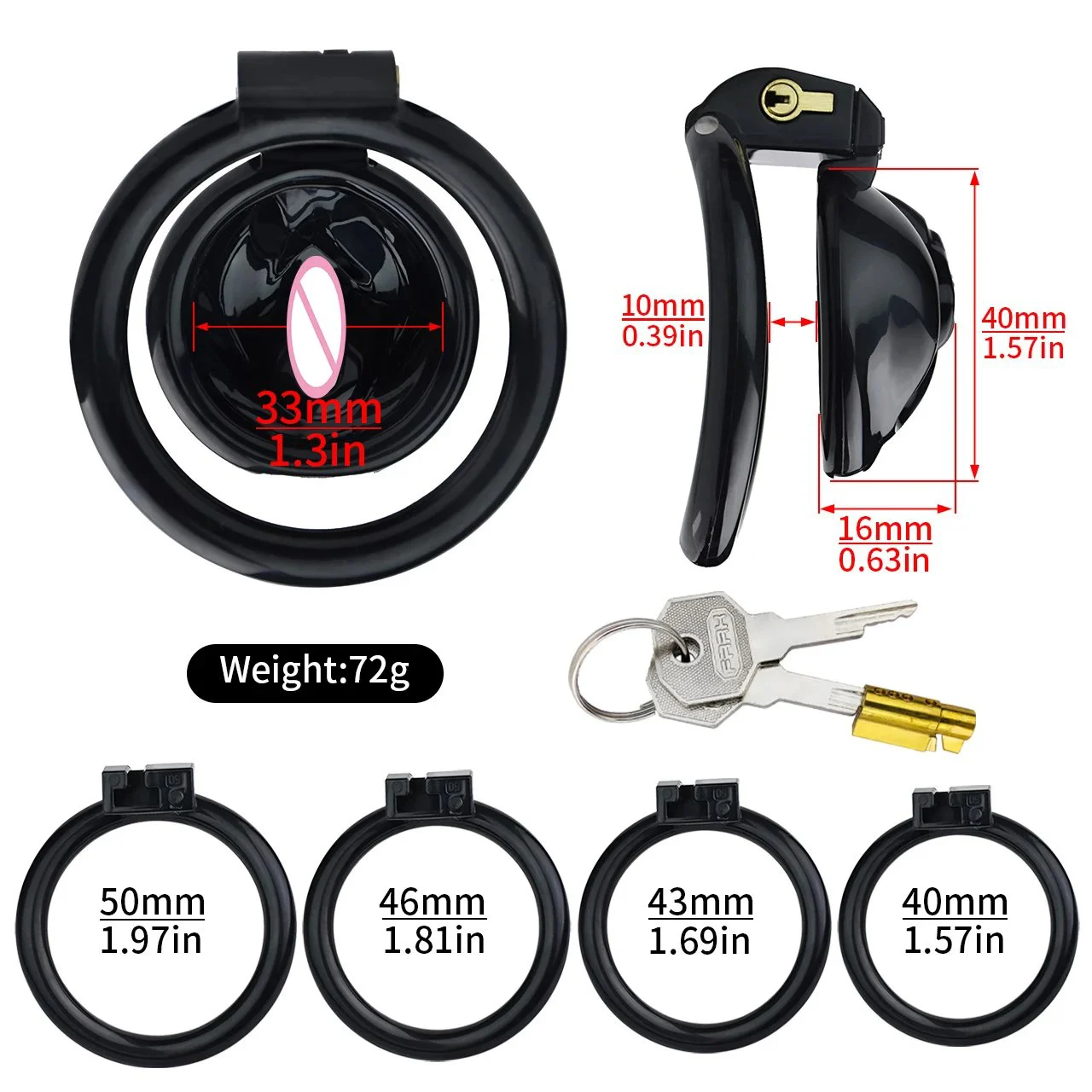 Sex Toy for Men Adult Erotic Urethral Lock BDSM Bondage Waist Belt Male Chastity Cock Cage Penis Sleeve Cockrings