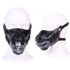 Restraint Fantasy Mask Hell Warhorse Medical-Grade Silicone SM Roleplay Half-Face Mask