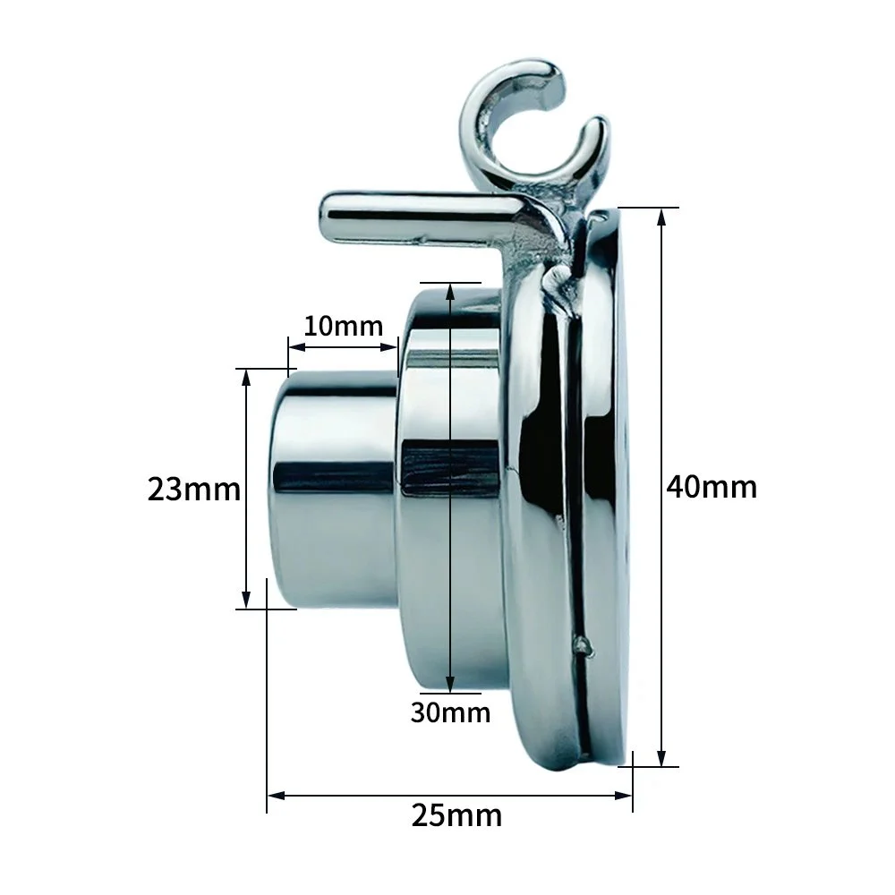 Total High 25mm 304 Stainless Steel Male Chastity Belt Device for Men