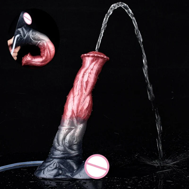 Animal Penis Knot Horse Ejaculation Dildo Squirting Cock G-Spot Stimulation Women Anal Plug Adult Sex Toy
