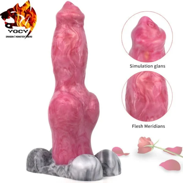Alien Penis Dog Penis Sex Toys for Girls