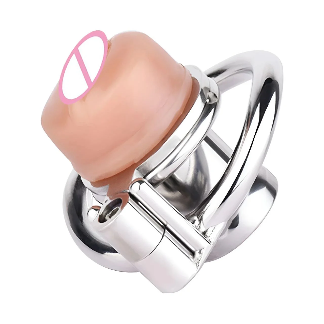 Transvestite Series Chastity Lock Cock Cages Adult Sex Toy Stainless Steel Male Chastity Cage Men's Cock Locks