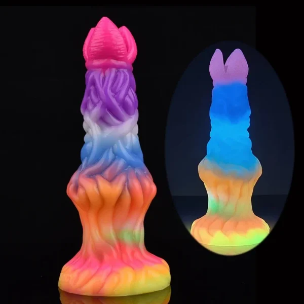 Anal Plug Ovipositor Sex Toys Alien Ovipositor Dildo Glow in the Dark Interesting Toys for Man and Woman
