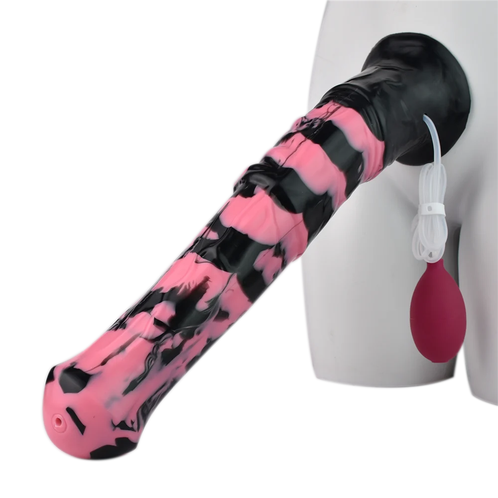 Anal Plug Squirting Horse Dildo Ejaculating Dildo for Women with Forty Two cm Long
