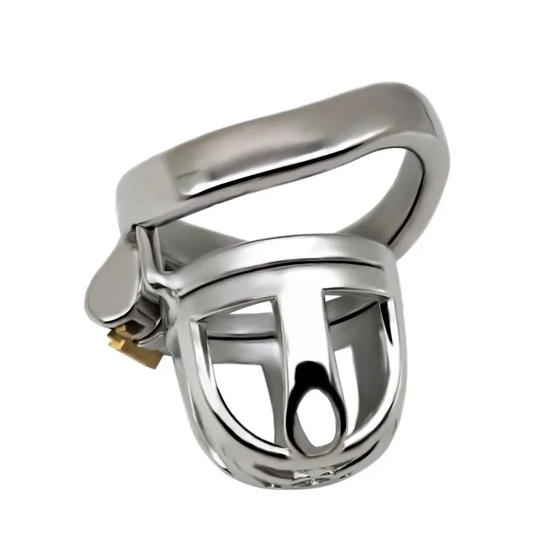 Small Cage Anti Pull Out Chastity Steel Cage Cock Cage Lock Penis for Men