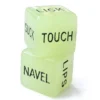 Accessories Glow in Dark Acrylic Sex Dice for Adult Erotic Games