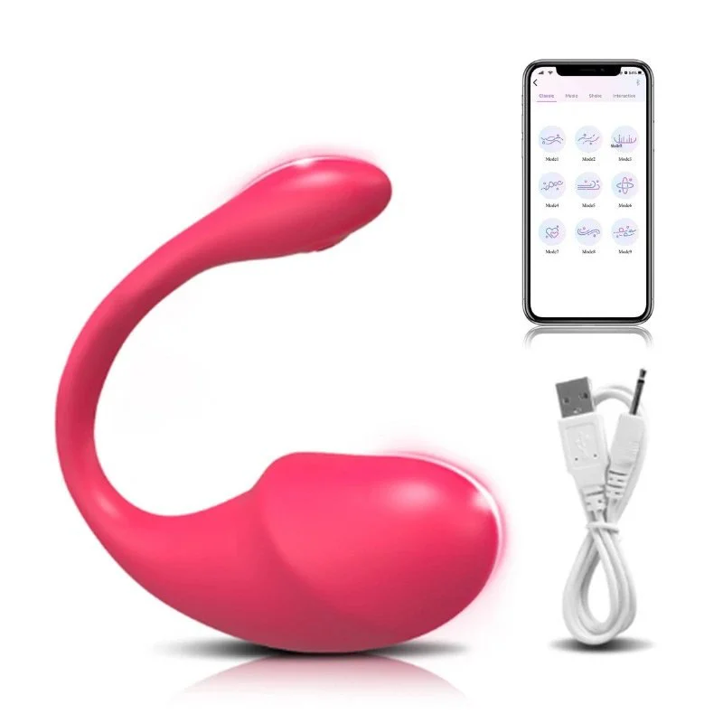 APP Remote Control Eggs Bullet Vibrator Shaped Vagina Balls Jump for Egg Panty Adult Toys for Women