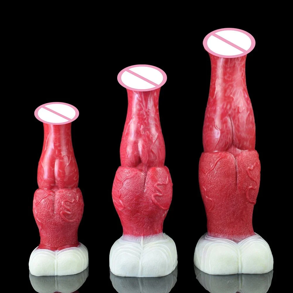 9.17 Inch Huge Monster Realistic Sex Shop Toy Artificial Silicone Anal Sexy Vagina Toy Monster Dildos for Woman Man