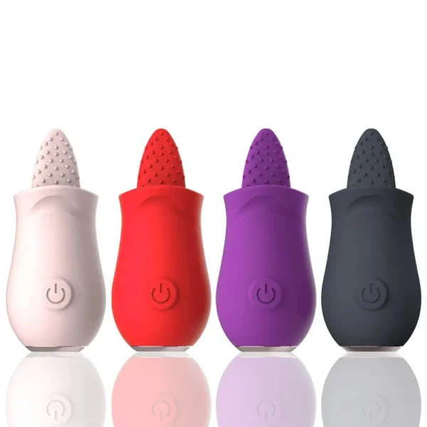Rose Shape Clitoral Sucking Vibrator Intimate Nipple Licking Stimulation Powerful Sex Toys