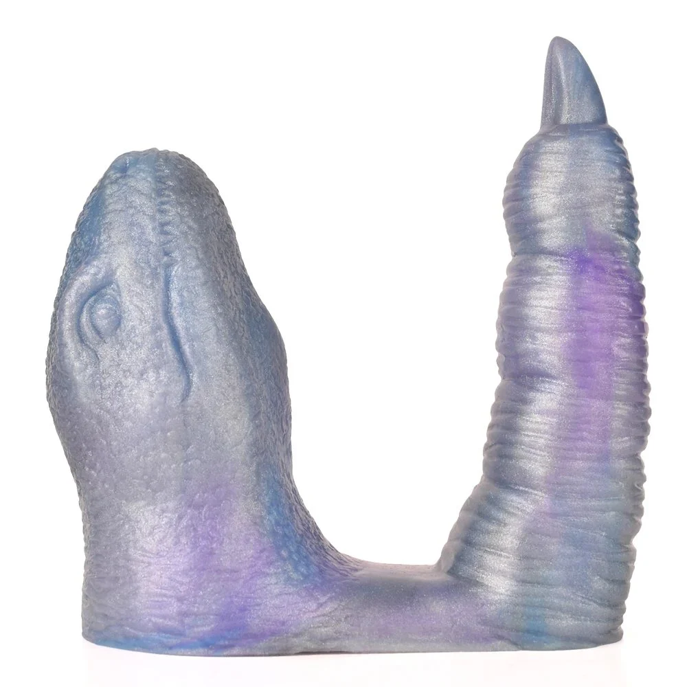 Colours Dragon Claw Vibrating Finger Sleeve Alien Sleeve Total Length 13cm Male Penis Sleeve