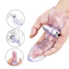 Sex Toys for Women Orgasm Clitoris Stimulator G Spot Massager Vibrating Finger Sleeve Vibrator