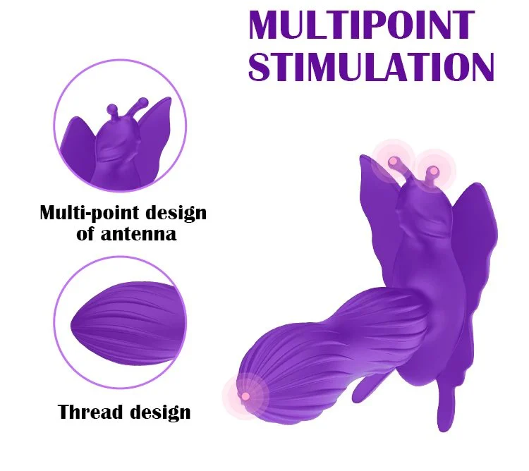 Adult Sex Toy Remote Control Butterfly Vibrator G-Spot Stimulation Vibrating Panties Hidden Design USB Rechargeable 10