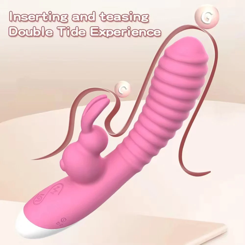 Adult Sex Toys Low Noise 50dB Shells with Adorable Design Vibrating Stick Massager Masturbator