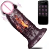 APP-controlled Vibration Swing Dildo Adult Waterproof Soft Adjustable Vibration Mode 10 Kinds of Frequency Pure Natural Plants