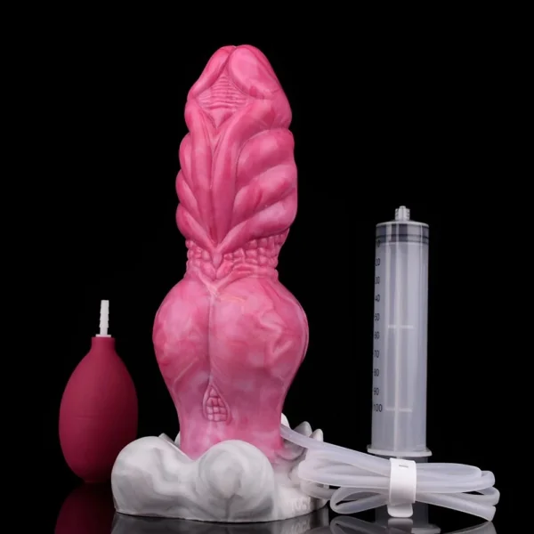Alien Wolf Suction Cup Dildo Squirting Dildo Ejaculating Squirt Anal Plug Tentacle Butt Plug G-spot Dildo Squirting Cock