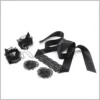 Adult Adult Sex Toys Lace Three Piece Binding and Restraint Set Maid Role-playing Sex Toys Sex Props Play Fun