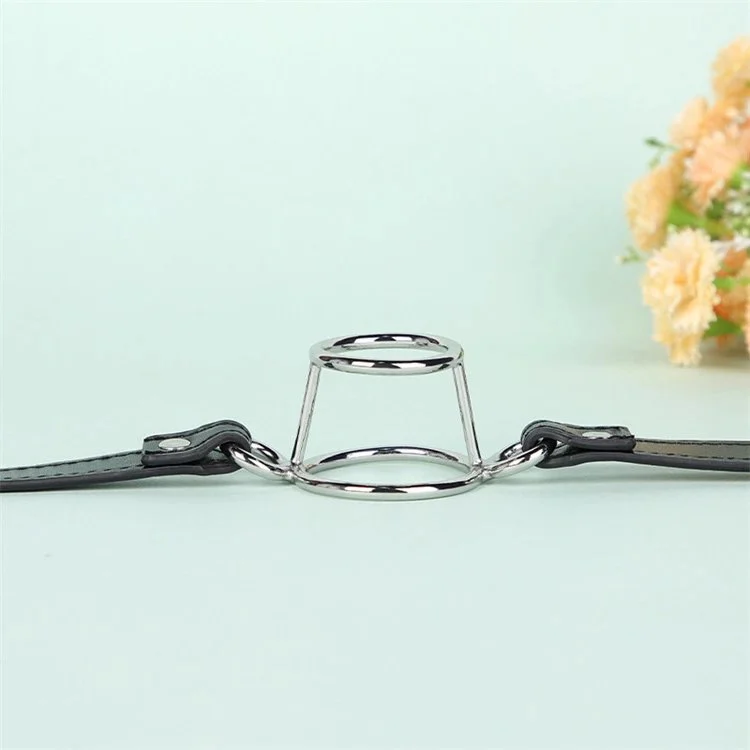 Adult Erotic Sex Toys Adjustable Sexy Bondage Metal Open Mouth Opener Gag