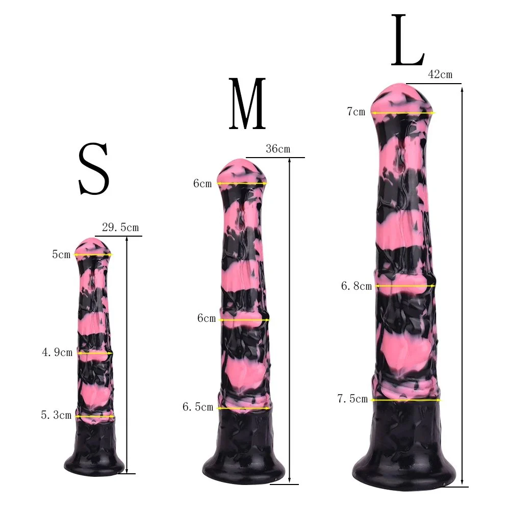 Anal Plug Squirting Horse Dildo Ejaculating Dildo for Women with Forty Two cm Long