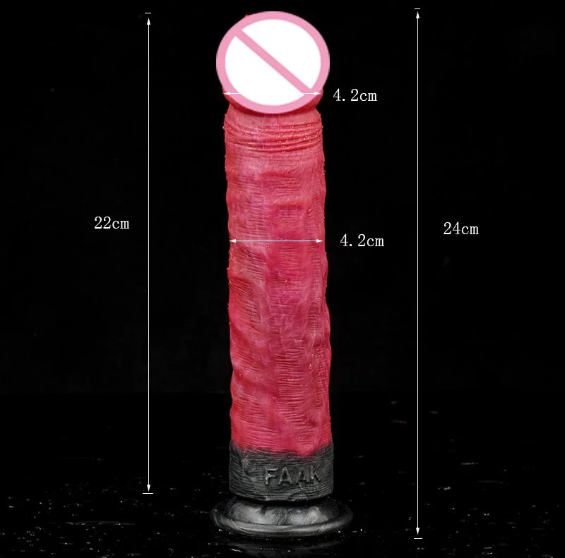 9.45 Inch Big Dildo for Women Vibrator Sex Toys Realistic Flexible Penis Masturbator Dildo with Suction Cup Vibrator