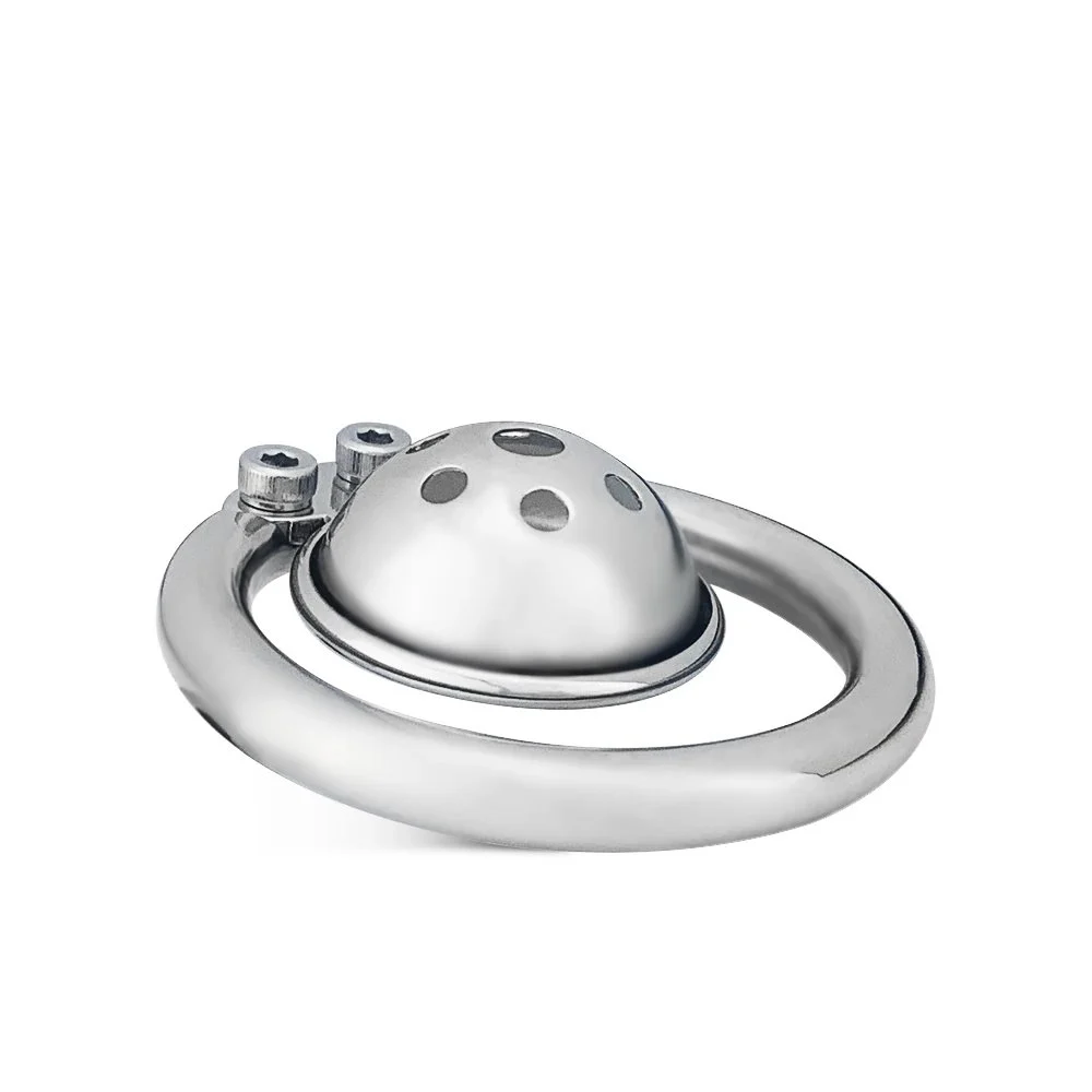 Total High 37mm Adult Male Chastity Lock Cock Cage Urethral Catheter Penis Ring Chastity Cage for Men