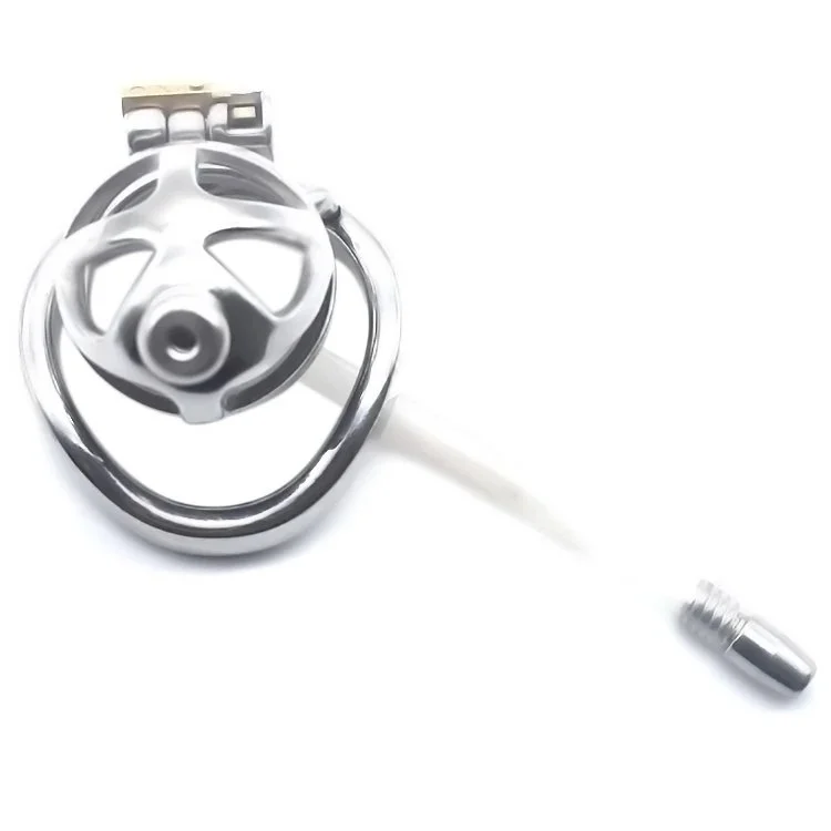 Total High 54mm 304 Stainless Steel Anal Plug Sex Toy Chastity SM Anal Plug Male Chastity Device Cage Chastity